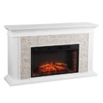 Ithaca 60.25 in. Electric Fireplace - Image 4