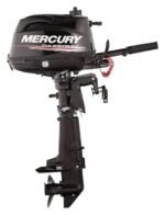 Mercury 5hp Tiller FourStroke Outboard Motor - 15" Shaft, Manual Tilt/Trim, Manual Start - Image 3