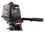 Mercury 5hp Tiller FourStroke Outboard Motor - 15" Shaft, Manual Tilt/Trim, Manual Start - Image 4