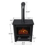 Real Flame Hollis 32" Electric Fireplace - Image 6