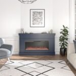 Novogratz Waverly Wide Mantel Electric Fireplace - Image 3