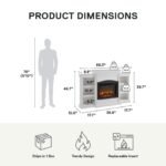 Ameriwood Home Lamont Mantel Fireplace - Image 5