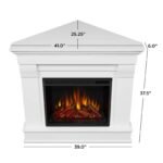 Real Flame Chateau Corner Electric Fireplace - Image 5