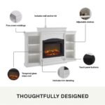 Ameriwood Home Lamont Mantel Fireplace - Image 7