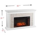 Ceonna Electric Fireplace Winston Porter Finish - Image 7