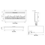 Touchstone Sideline Wall Mount Electric Fireplace - Image 4