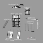 Whispering Point Outdoor Wooden Swing Set with Shipping & Assembly Included - Image 5