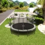 Acon Air 15ft Round Trampoline with Premium Net and Ladder - Image 4