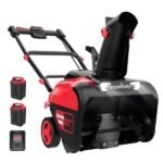 PowerSmart 80V 21" Cordless Snow Blower with 2 Batteries and Charger