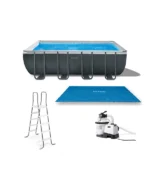 Intex Ultra XTR Above Ground Pool and Solar Cover - Image 4