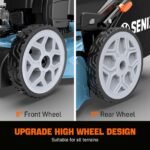 SENIX LSSG-H2 22-Inch Self Propelled Gas Lawn Mower with 163 cc 4-Cycle Engine - Image 3
