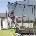 Springfree Trampoline 8' Compact Round Trampoline with Safety Enclosure - Image 4
