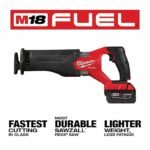 MILWAUKEE Cordless Tool Combination Kit: 7 Tools, 18 V DC Volt, Battery Included, M18 FUEL™, M18™ - Image 4