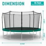 Skywalker 15' Rectangle Trampoline with Enclosure - Image 5