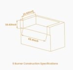 Mont Alpi 805 Built-In Gas Grill - Image 3