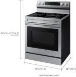 Samsung 6.3 cu. ft. Smart Freestanding Electric Range with No-Preheat Air Fry NE63A6711SS - Image 2
