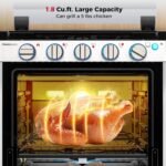 Camplux 21 Inches RV Stove Gas Range Oven 3 Burners Cooktop - Image 4