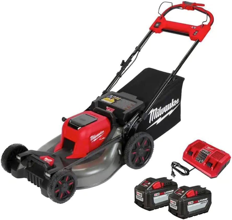 Milwaukee 2823-20 M18 Fuel Self-Propelled Dual Battery 21-in Walk Behind Mower