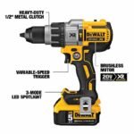 DEWALT Cordless Tool Combination Kit: 6 Tools, 20 V DC Volt, Battery Included, 20V MAX* XR®, 31AC52 - Image 7