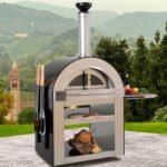 Forno Venetzia Torino 500 62-Inch Outdoor Wood-Fired Pizza Oven - Copper - Image 14