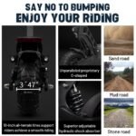 M YUME SCOOTER Hawk Dual Motor Electric Scooters for Adults 2400W 43MPH 43Miles Long Rang E-Scooter - Image 6