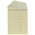 DuraMax Building Products 4-ft x 8-ft Sidemate Off-white Lean-to Vinyl Storage Shed - Image 8