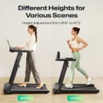 Urevo Foldi 3S Treadmill with Adjustable Desk - Image 4