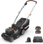WORX Nitro 40V 16" Cordless Lawn Mower w/Brushless Motor 2.0 & Intellicut