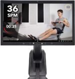 Aviron Strong Series Rower: 22" HD Touchscreen, Dual Air & Magnetic Resistance up to 100 lbs. Game-Based Workouts, Streaming, Compact Design - Image 2
