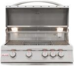Blaze 32 Inch 4-Burner LTE Gas Grill with Rear Burner and Built-in Lighting System - Image 6