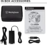 Westinghouse iGen600s Portable Power Station 600W 592Wh New - Image 2
