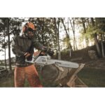 Stihl Gas-Powered Chainsaw, 20in. Bar, 55.5cc, 0.325in. Chain Pitch, Model# MS 291 20 - Image 8