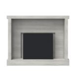 Alaya Wall Mounted Electric Fireplace Sand & Stable Finish - Image 7