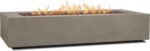 Real Flame Aegean 70" Rectangle Propane Fire Table