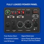 DuroMax XP13000EH 13,000 Watt Dual Fuel Portable Generator - Image 3