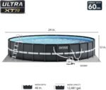 Intex Ultra XTR Round Frame Pool with Pump, Cooler, and Floats (2 Pack) - Image 6