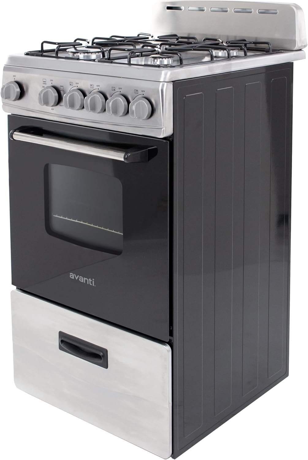 71k0+IE977L._AC_SL1500_ Avanti GR2013CSS 20" Freestanding Gas Range - Image 1