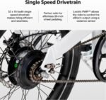 Lectric XP Lite Long-Range eBike Electric Commuter Bike - Image 3