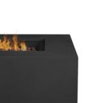 Real Flame Aegean 50" Rectangle Propane Gas Outdoor Fire Table - Image 5