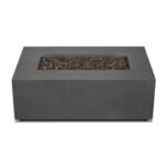 Real Flame Aegean 42" Rectangle Propane Gas Outdoor Fire Table - Image 3