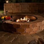 Necessories Wood Burning Fire Pit Kit 48" w/ Cooking Grate, Concrete in Santa Fe - Image 4