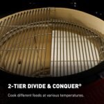 Kamado Joe Big Joe I 24 in. Blaze Red Ceramic Charcoal Grill - Image 4