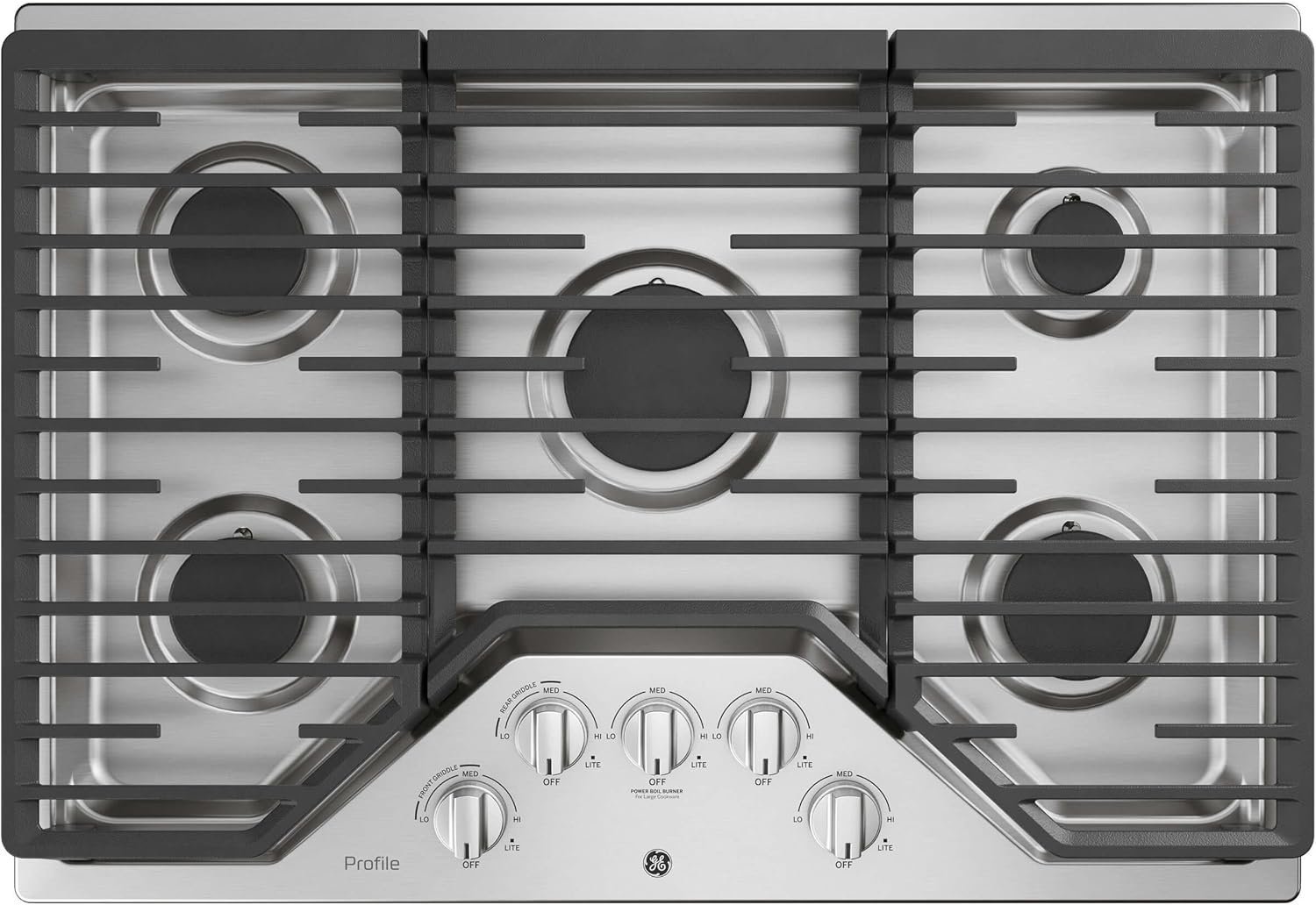 GE Profile PGP7030SLSS 30" Built-in Gas Cooktop