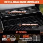 Monument Grills Denali 425 Black Smart Tech Propane Gas Grill - Image 9
