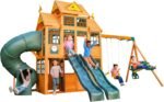 KidKraft Falcon Ridge Wooden Swing Set/Playset