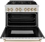 ZLINE Autograph Edition 36" 4.6 Cu. Ft. Dual Fuel Range - Image 6