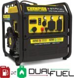 Champion 4250-Watt Dual Fuel RV Ready Open Frame Inverter Generator - Image 6