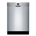 Bosch 100 Series PureDry 50-Decibel Front Control 24-in Built-In Dishwasher (Fingerprint-Resistant Stainless Steel) ENERGY STAR - Image 4