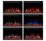 Real Flame Marshall 49" Slim Electric Fireplace - Image 5