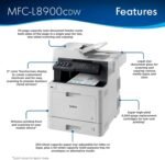 Brother MFC-L8900CDW Business Color Laser All-in-One Printer - Image 2